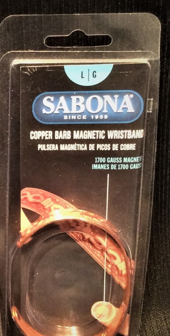 Sabona Copper Barb Magnetic Wristband