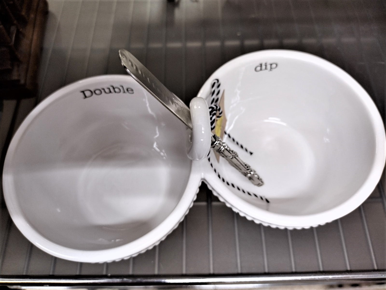 Mud Pie Double Dip Bowl Tucumcari Ranch Supply